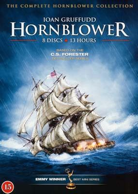 Hornblower The Complete Collection 8 Disc DVD Laserdisken Dk