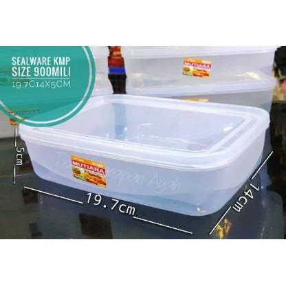 Jual Food Box Ml Plastik Tempat Kotak Makanan Serbaguna