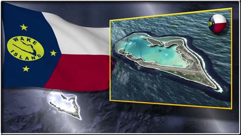 Wake island flag Footage | Stock Clips