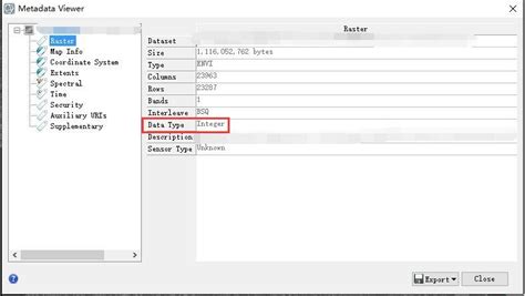 请问如何在envi中查看遥感图像数据类型？ 知乎