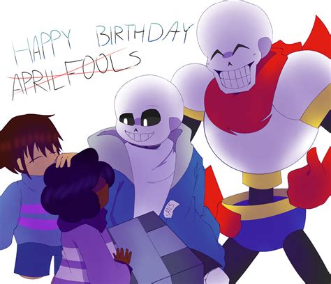 Happy Birthday Sans By Folksyspark On Deviantart