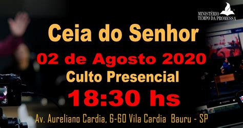 Culto De Ceia Do Senhor Domingo 0208 1830hs Em Bauru 2024 Sympla