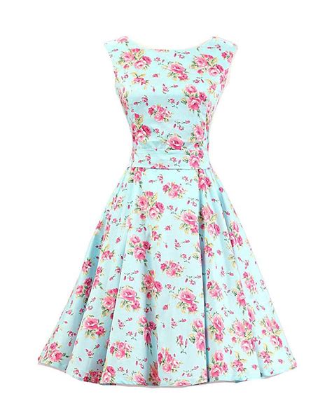 SaiDeng Donne 50s Annata Stile Rockabilly Swing Partito Cocktail