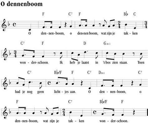 O Dennenboom Kinderliedjes Liedjes Kerstmuziek