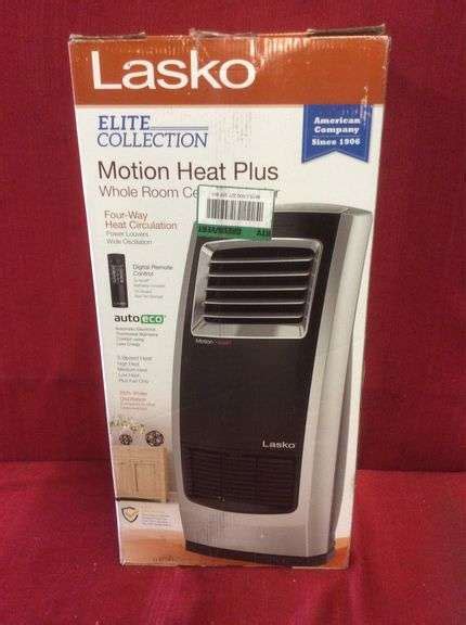 Lasko Motion Heat Plus Whole Room Ceramic Heater Sierra Auction