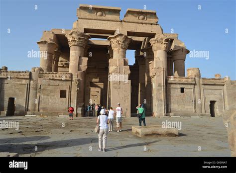 Temple of Kom Ombo and Crocodile Museum Stock Photo - Alamy