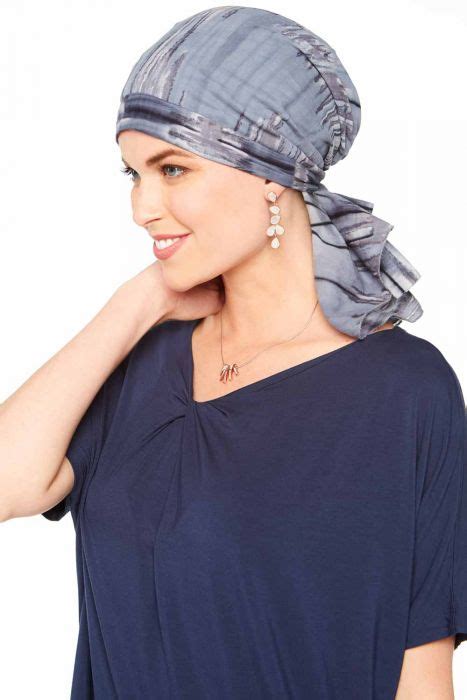 So Simple Scarves™ Pre Tied Scarf Head Covering In 100 Cotton In Tie Dye Prints