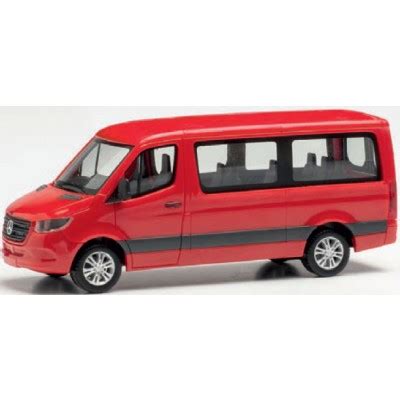 Mercedes Benz Sprinter Bus Flachdach Rot Automodelle Modelle