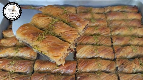 BU BAKLAVANIN YAPIMINA HERKES HAYRAN KALDI ÇITIR ÇITIR EL AÇMASI