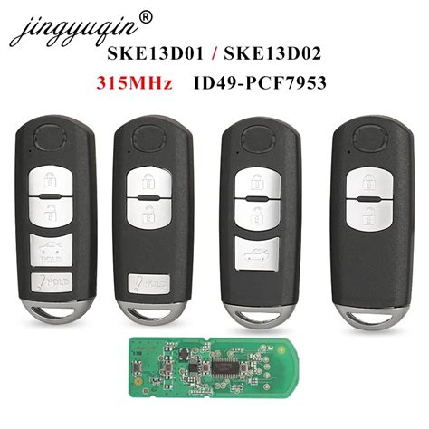 Jingyuqin Llave Remota Inteligente Para Coche Chip ID49 De 315MHz