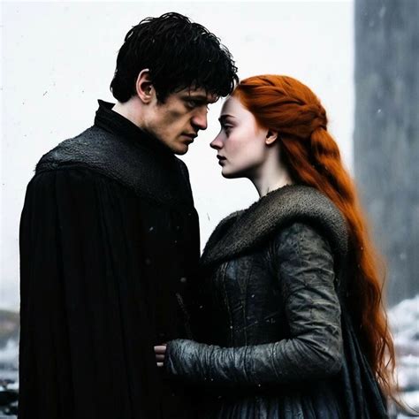 sansa and ramsay | Хемсворт, Фотосъемка, Песнь льда и огня