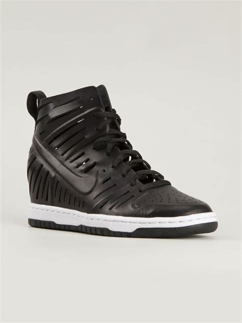 Nike Dunk Sky Hi Joli Sneakers in Black | Lyst