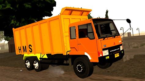 SHARE MOD TRUCK FUSO DUMP TAMBANG BATUBARA GTA SA ANDROID YouTube