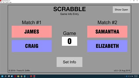 Scrabble Game Show Software - Etsy