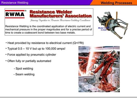 Different Types Of Welding Processesppt