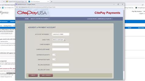 Using CitePay With FSX File ServeXpress