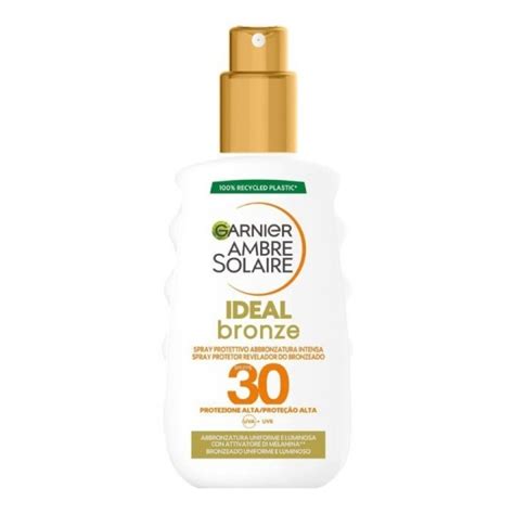 Garnier Ambre Solaire Ideal Bronze SPF30 Spray Protettivo Abbronzatura