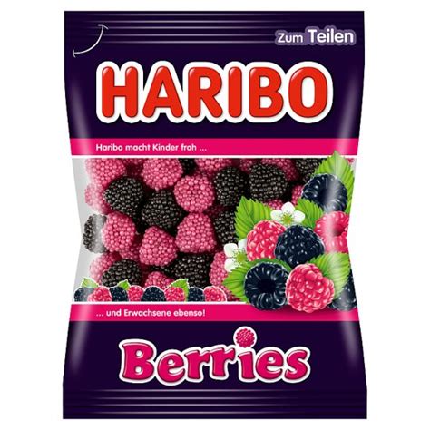 Haribo Berries Jelly With Raspberry And Blackberry Flavor 200g Tesco