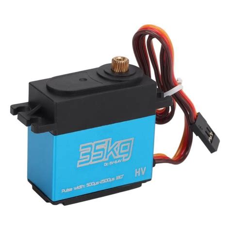 GOTOTOP servo étanche Servo moteur sans noyau de 35 kg pour servo