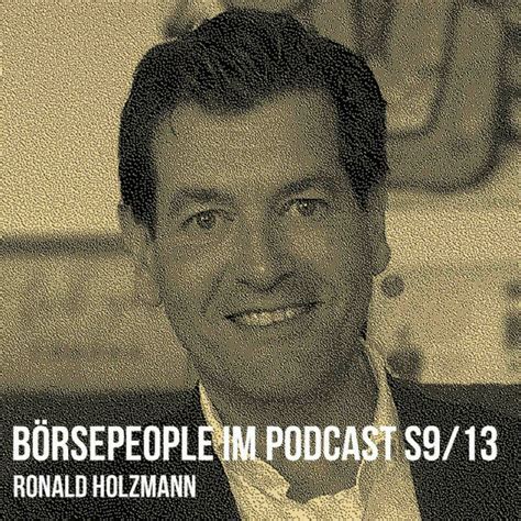 Börsepeople im Podcast S9 13 Ronald Holzmann boerse social