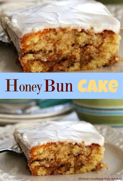 Honey Bun Cake Melissassouthernstylekitchen