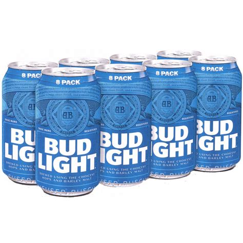 Bud Light - 8 cans