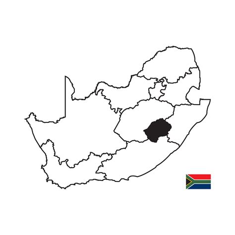 South Africa map icon 22694784 Vector Art at Vecteezy