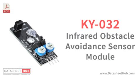 Ky Infrared Obstacle Avoidance Sensor Module Datasheet Hub