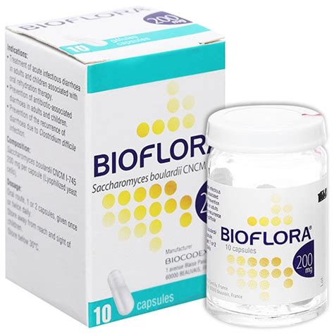 Thuốc Bioflora 100mg ngừa và điều trị tiêu chảy hộp 20 gói - 06/2025 ...