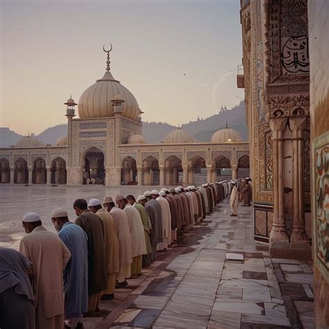 Premium Photo Photos Of Jama Masjid On The Occasion EID UL ADHA