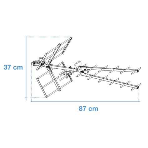 Antenna Uhf Digitale Terrestre Dvbt G Dvb T K Dual G