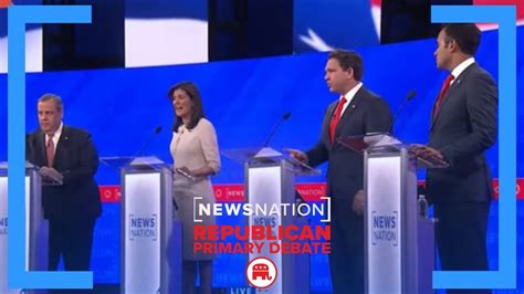 Watch Full Newsnation Hosts Fourth Gop Primary Debate Newsnation Gop