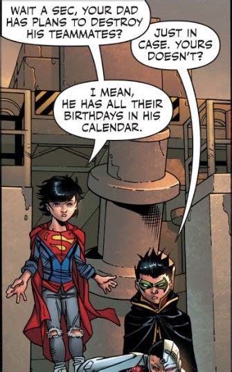 From Super Sons Vol 1 Issue 16 Memes De Superhéroes Chistes De