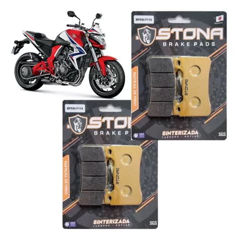 Pastilhas De Freio Diant Sinterizadas Stona Honda Cb 1000 R Frete grátis