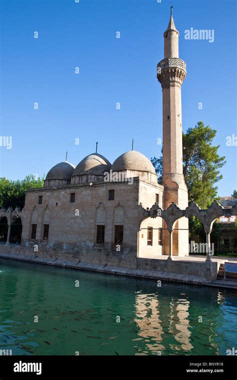 Pool Of Abraham Or Balikli Gol And Halil Ur Rahman Mosque In Sanliurfa