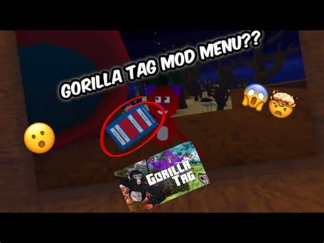 Gorilla Tag Mod Menu Free NO PC Ll Stand Alone Quest YouTube