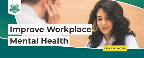 How To Support Mental Health At Work Stonebridge Associated Colleges