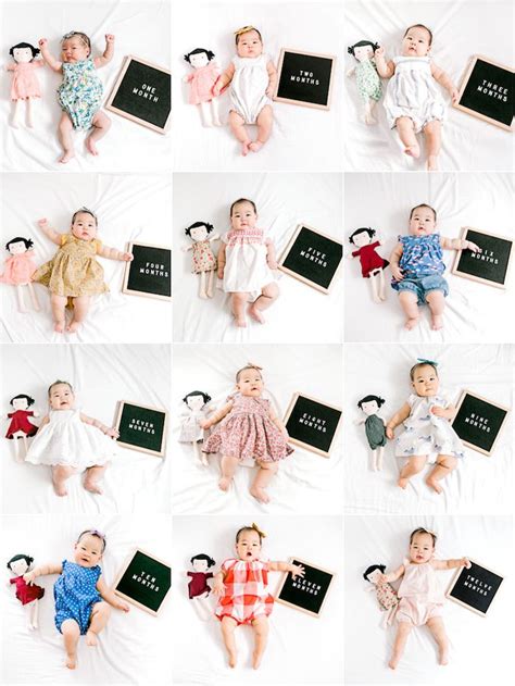 36 Creative Monthly Baby Photo Ideas You Can Do At Home BabieBlue