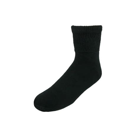 Extra Wide Socks - Extra Wide Sock Co. Cotton Wide Comfort Fit Quarter ...