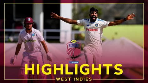 Highlights West Indies v India