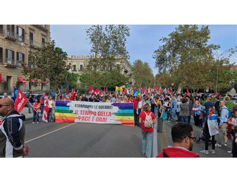 Un Migliaio Di Manifestanti Sfila A Palermo Per La Pace EspansioneTv