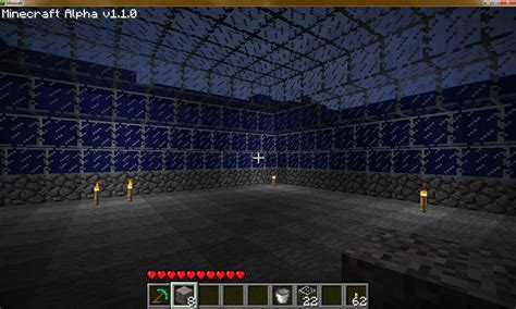 Как сделать купол в майнкрафт поэтапно