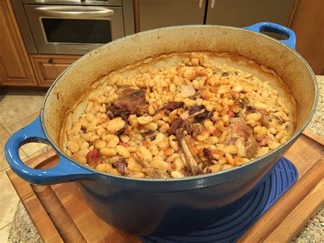 Cassoulet In Le Creuset Goose Pot Cooking Cassoulet Recipes