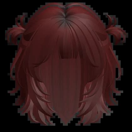 Y K Mini Pigtails Dark Red Roblox Item Rolimon S