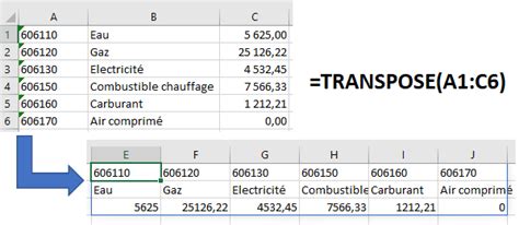 Excel transposer une plage de cellules Audit Systèmes d Information