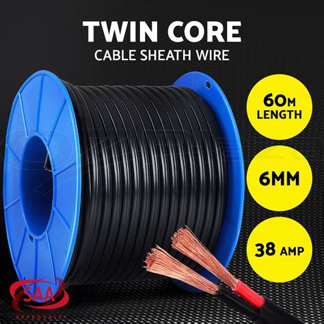 Electrical Twin Core Wire Copper Cable Extension M V