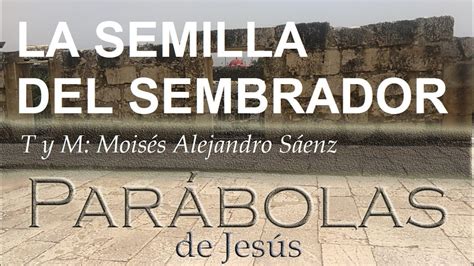 PARÁBOLA DEL SEMBRADOR PARÁBOLAS DE JESÚS LA SEMILLA DEL SEMBRADOR