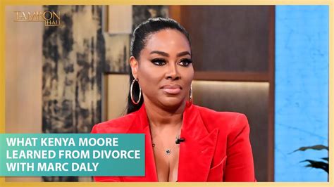 The Big Lesson Kenya Moore Learned From Her Divorce With Marc Daly Youtube