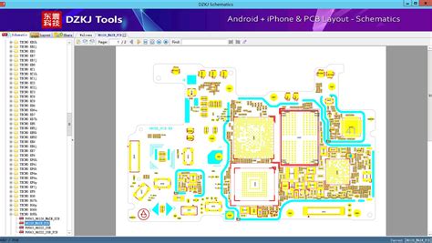 H6126 MAIN PCB TECNO KG5h TECNO Schematic DZKJ Schematics PCB