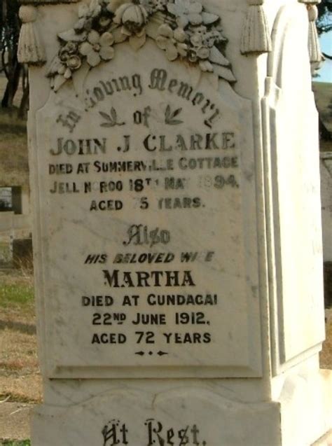 John James Clarke Memorial Find A Grave